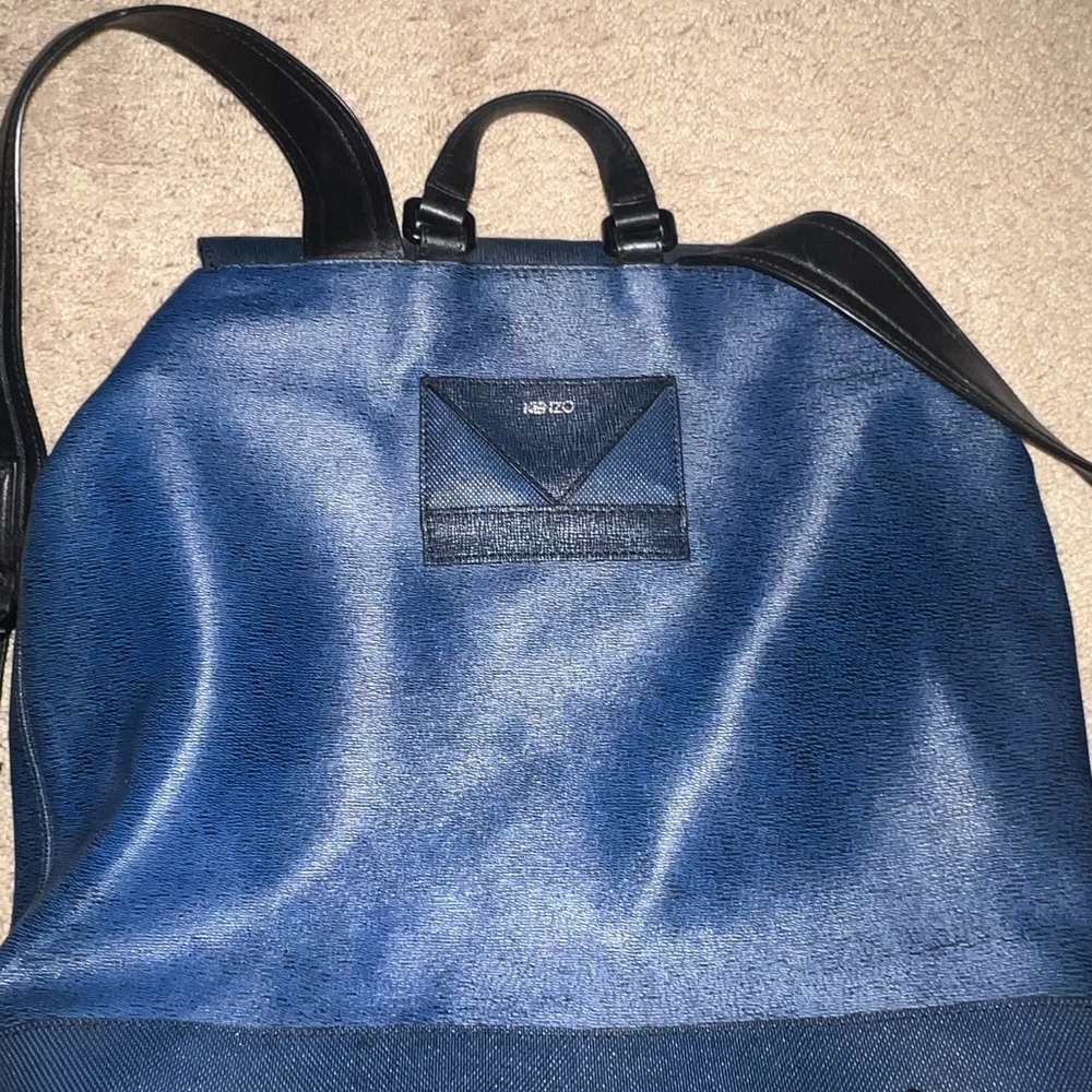 Vintage Blue Kenzo Backpack - Picture 5 of 5
